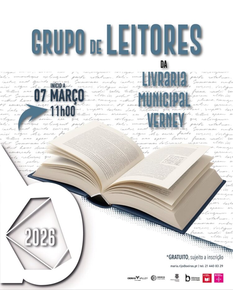 Livraria Municipal Verney lança Grupo de Leitores — começa com Albert Camus a 7 de março
