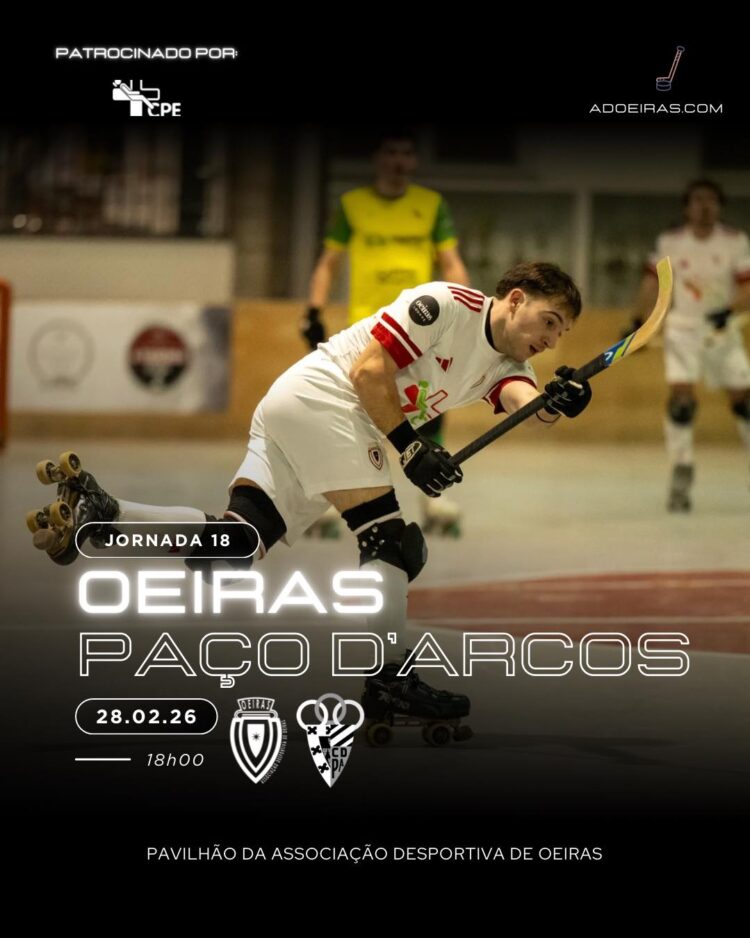 Dérbi de Oeiras em jogo: AD Oeiras recebe CD Paço de Arcos na jornada 18 com acesso à I Divisão em disputa
