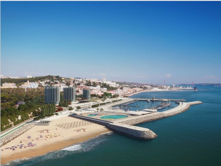 Torres de 19 pisos junto ao Tejo em zona de risco: associação exige que Câmara de Oeiras trave projecto Porto Cruz