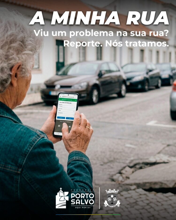 Porto Salvo lança plataforma “A Minha Rua” para reportar problemas no espaço público