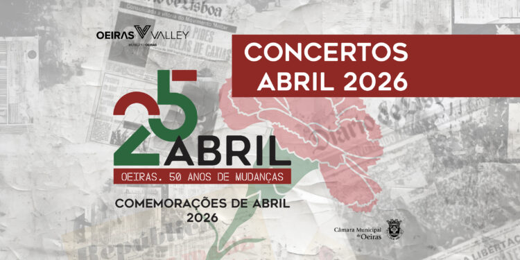 Oeiras celebra os 50 anos do 25 de Abril com Gisela João, Sérgio Godinho e mais — entrada gratuita