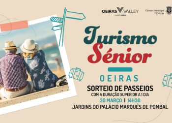 Turismo Sénior de Oeiras sorteia passeios de vários dias com destinos em Portugal e no estrangeiro