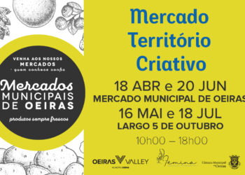 Mercado Território Criativo regressa a Oeiras entre abril e julho — com duas localizações