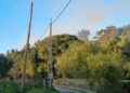 Incêndio em edifício devoluto na Estação Agronómica Nacional provoca nuvem de fumo visível em Oeiras
