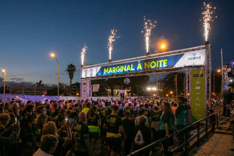 Marginal à Noite regressa a Oeiras este sábado com atletismo, caminhada e fogo de artifício